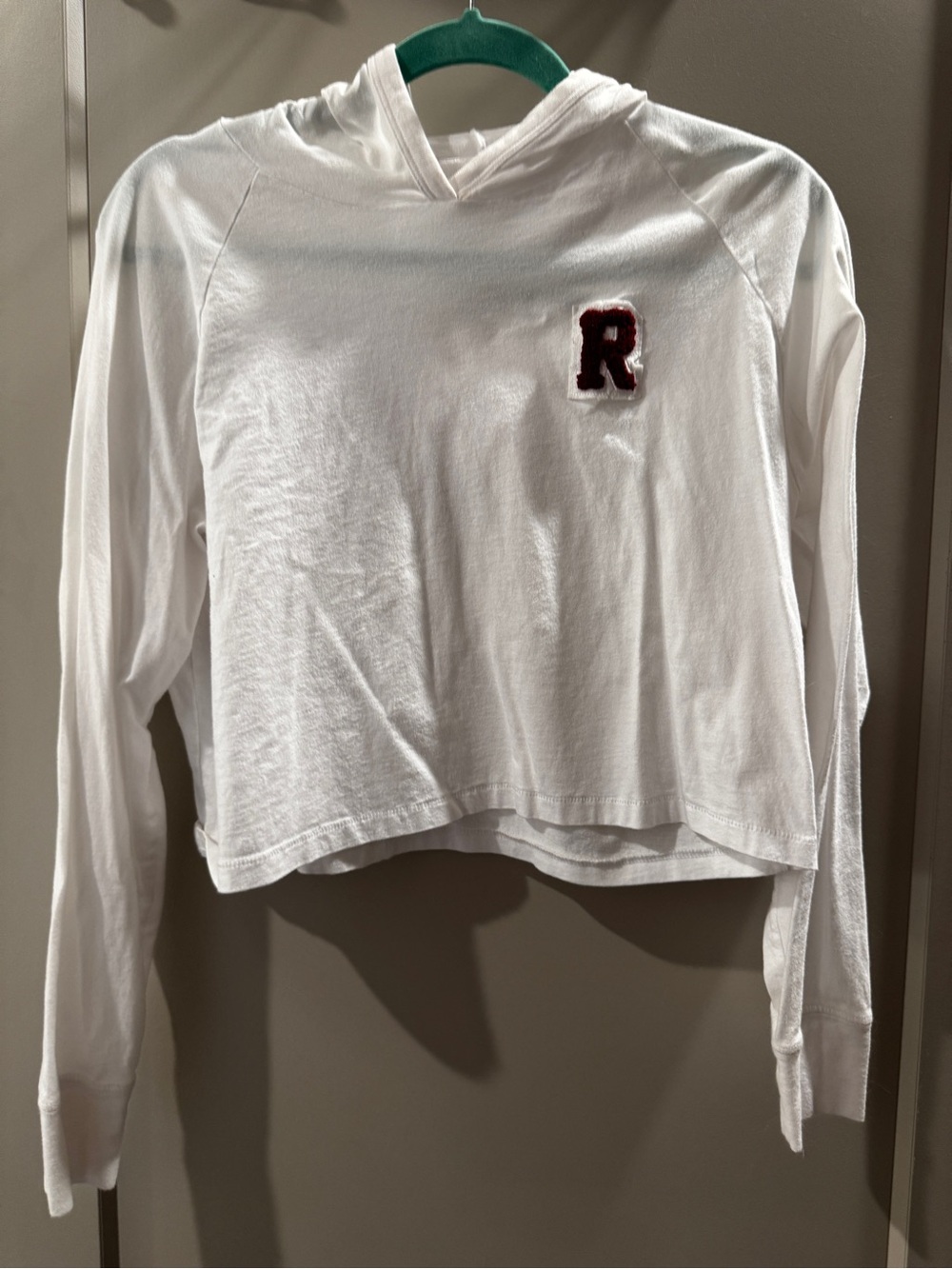 rag & bone White Tee with Branded Neck Tag